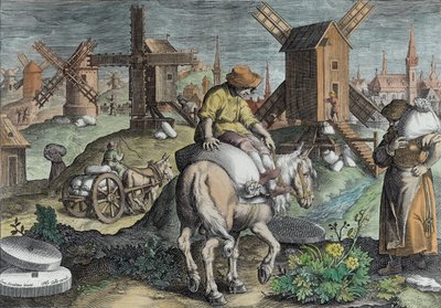 Windmills, plate 12 from 